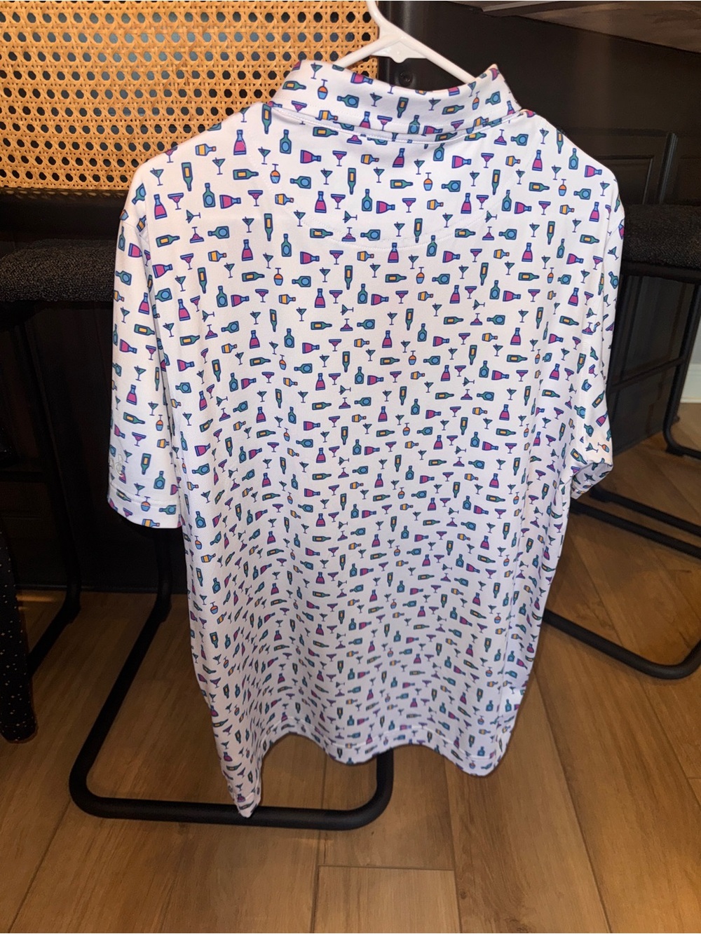 Two Short-Sleeve Golf Polos - Deolax and Back Pin both Medium - Picture 3 of 9